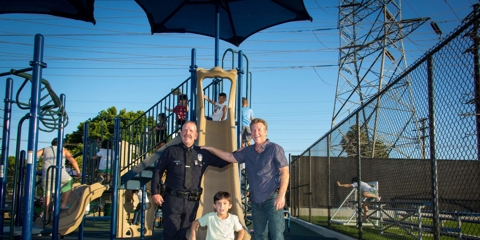A Safe Place to Play at the LAPD Devonshire PALS Playground Photo